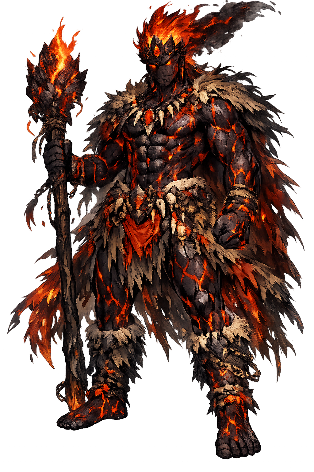 The Aganjú mascot — Wilderness, Earth, Diaspora Volcano