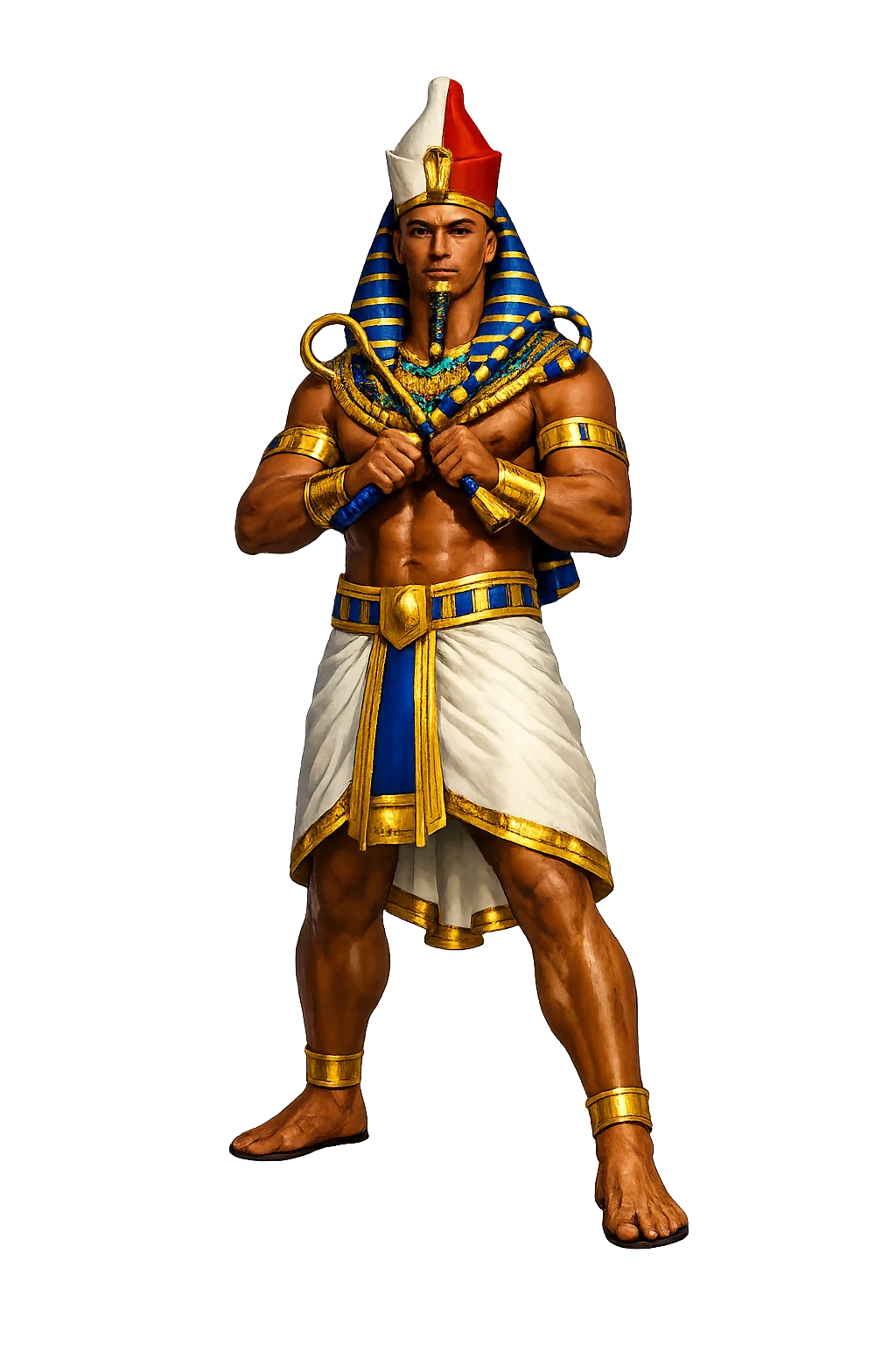 Aígyptos — Personified Egypt, the Black Land