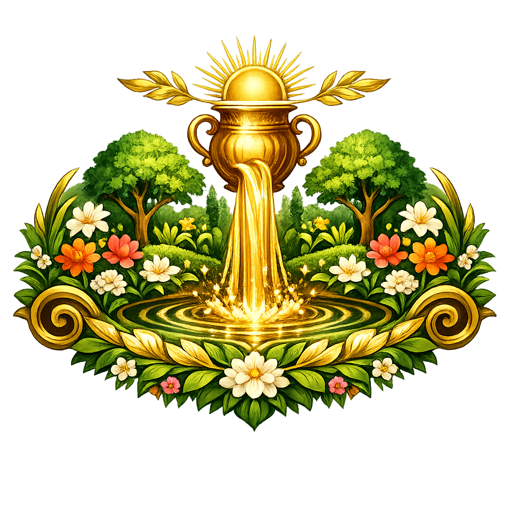 Amərətāt logomark seal