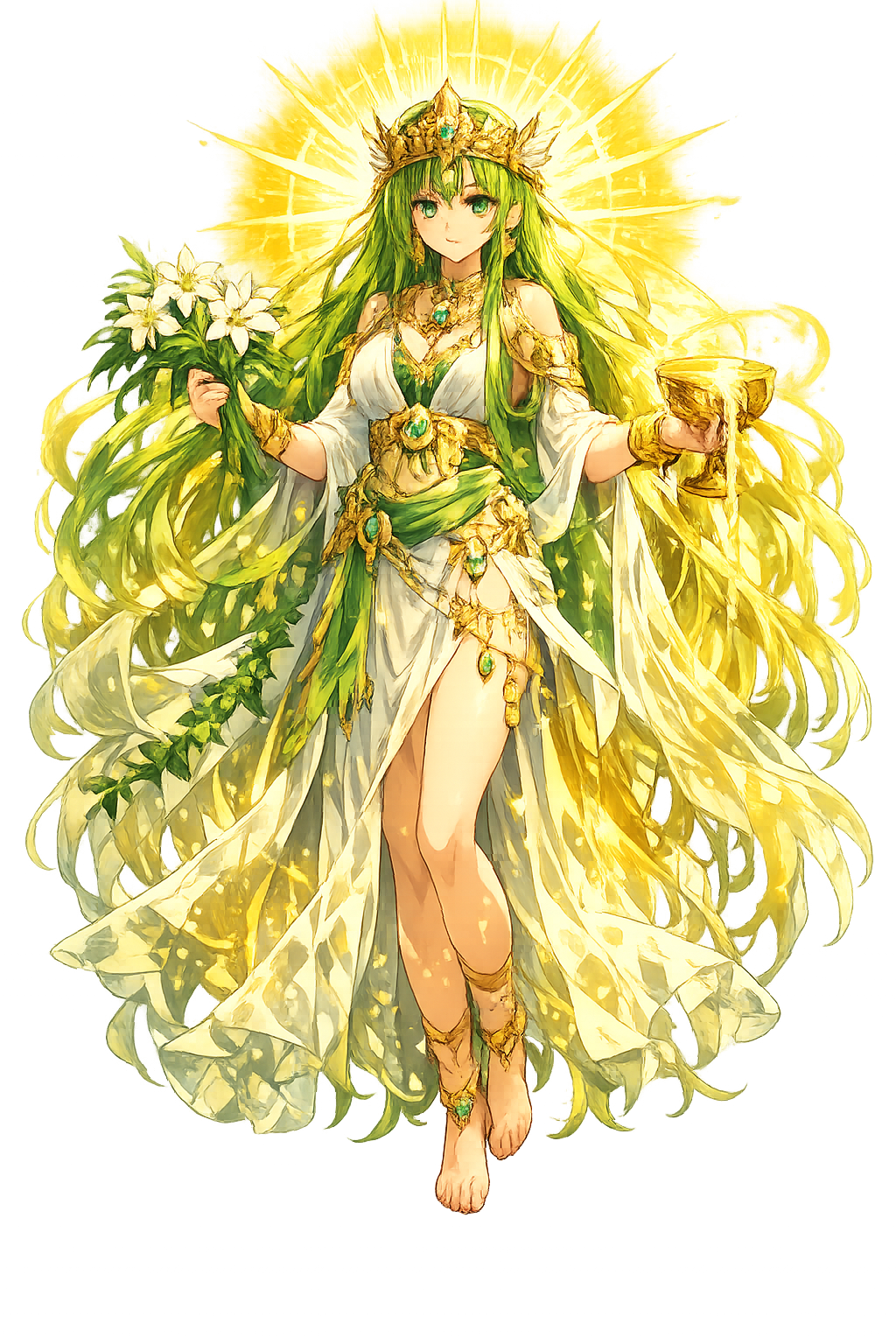 The Amərətāt mascot — Immortality, Plants