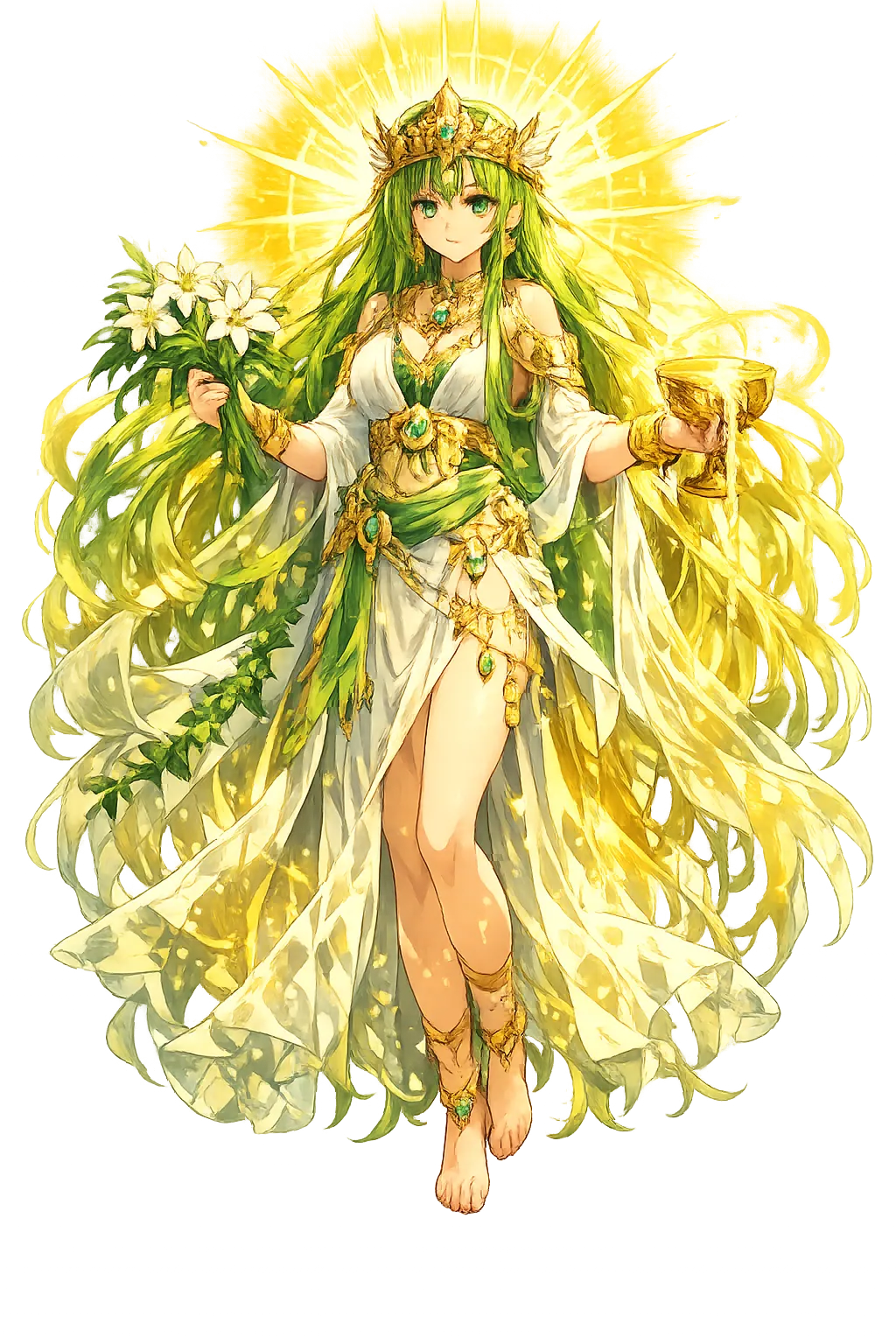 Amərətāt — Immortality, Plants