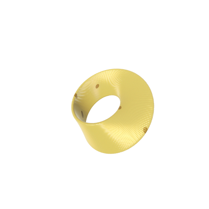 The Möbius Ribbon — 895 names on a single one-sided surface
