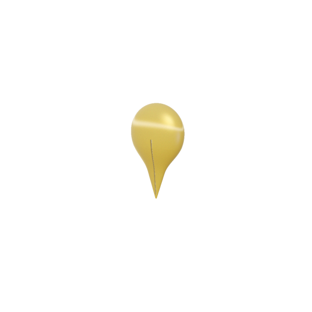The Golden Nib — the scholar's instrument, slit and breather hole cut true