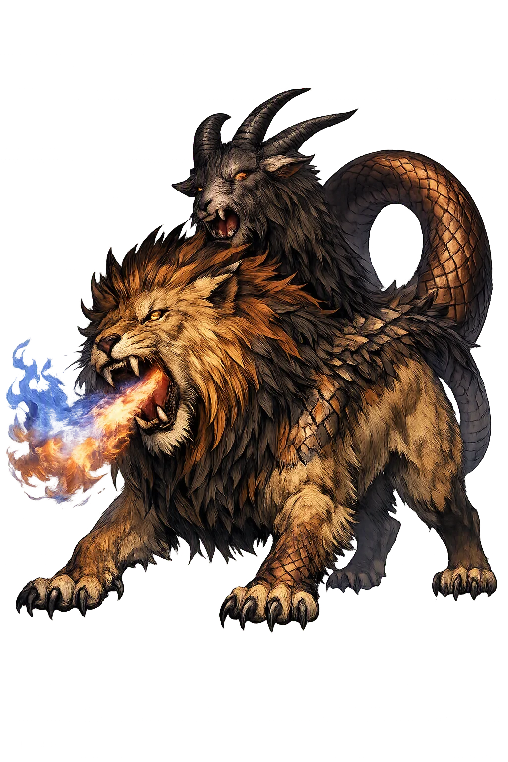 Chímaira — Fire-Breathing Monster