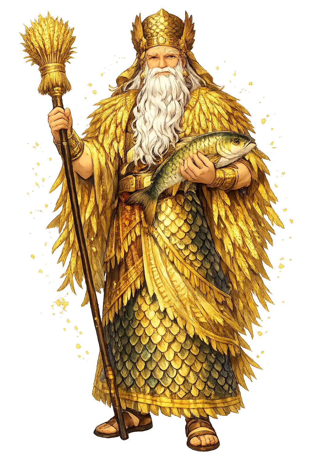 Dāgān — Grain, Fertility