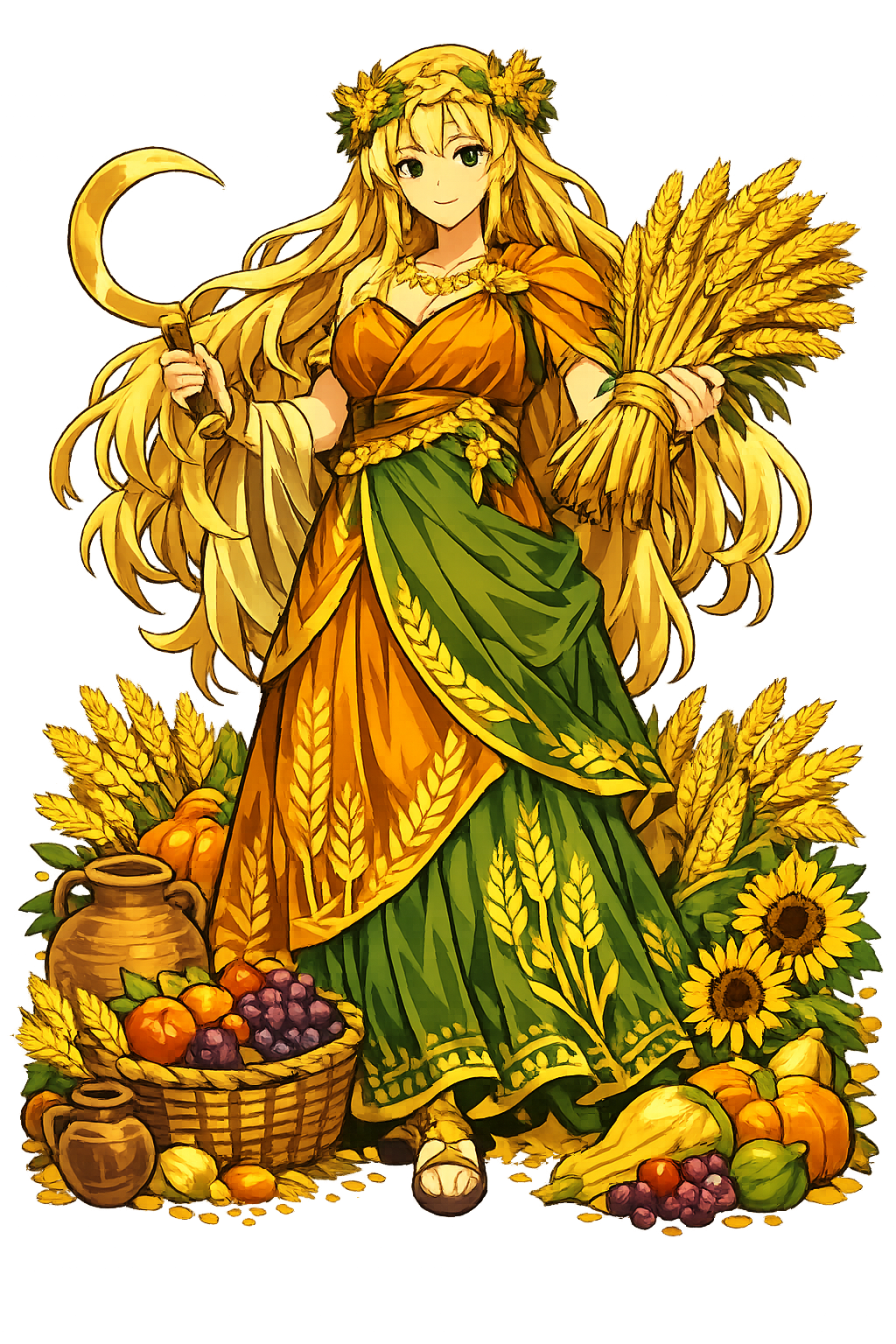 Dēmētēr — Harvest, Agriculture, Fertility