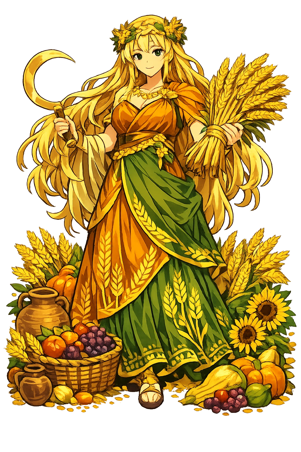 Dēmētēr — Harvest, Agriculture, Fertility