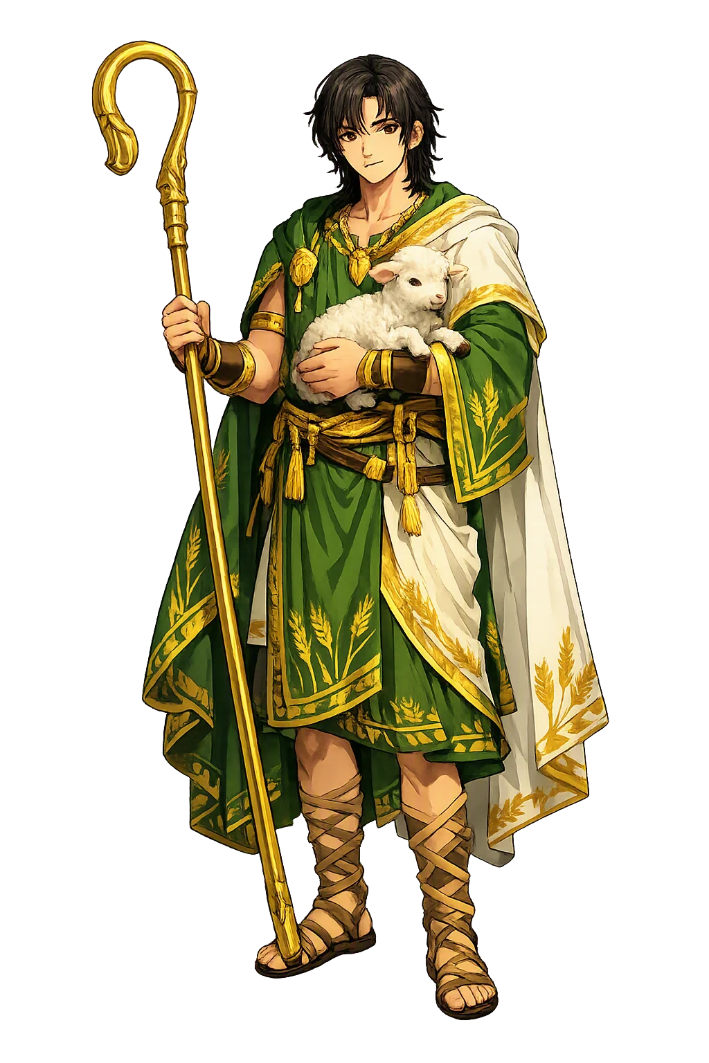 Dumuzid β Shepherds, Vegetation