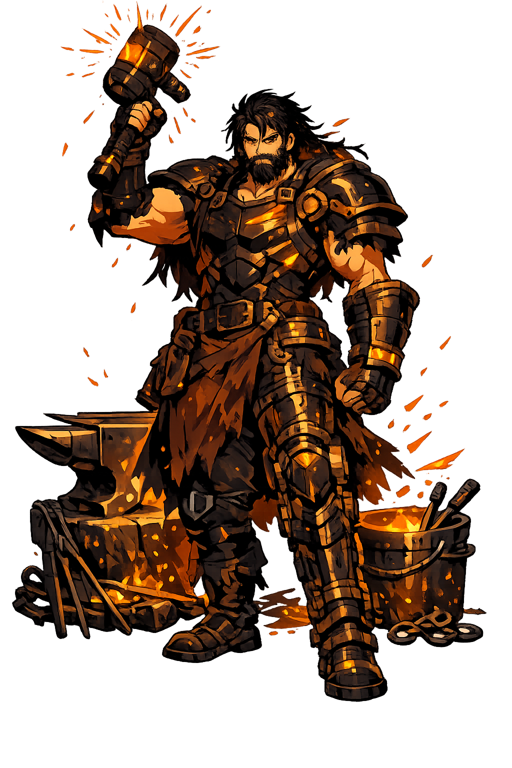 Hēphaistos — Fire, Forge, Craftsmen
