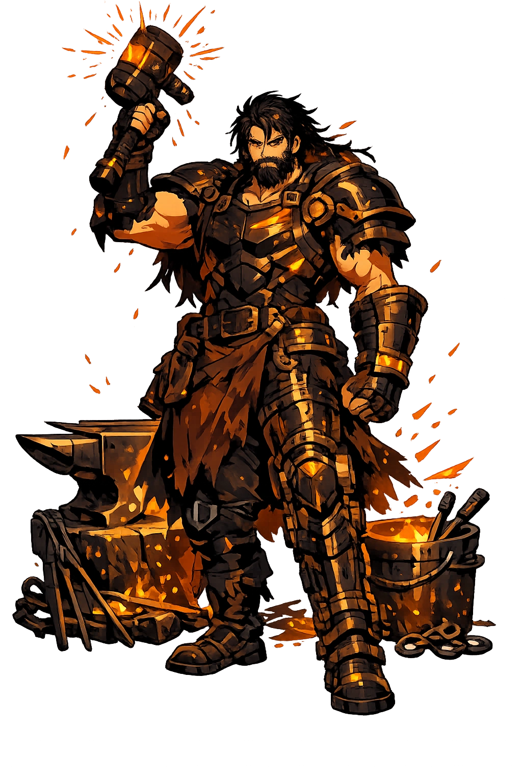 Hēphaistos — Fire, Forge, Craftsmen