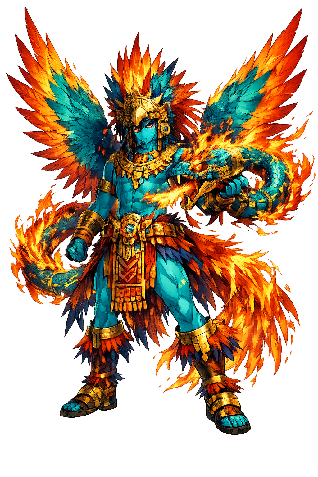 Huītzilōpōchtli mascot