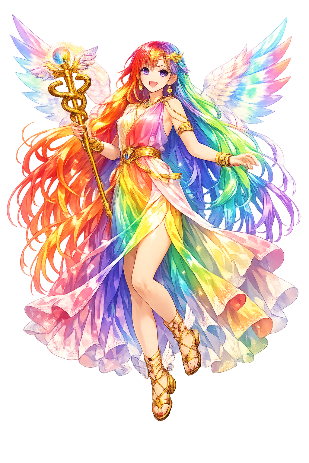 Íris mascot