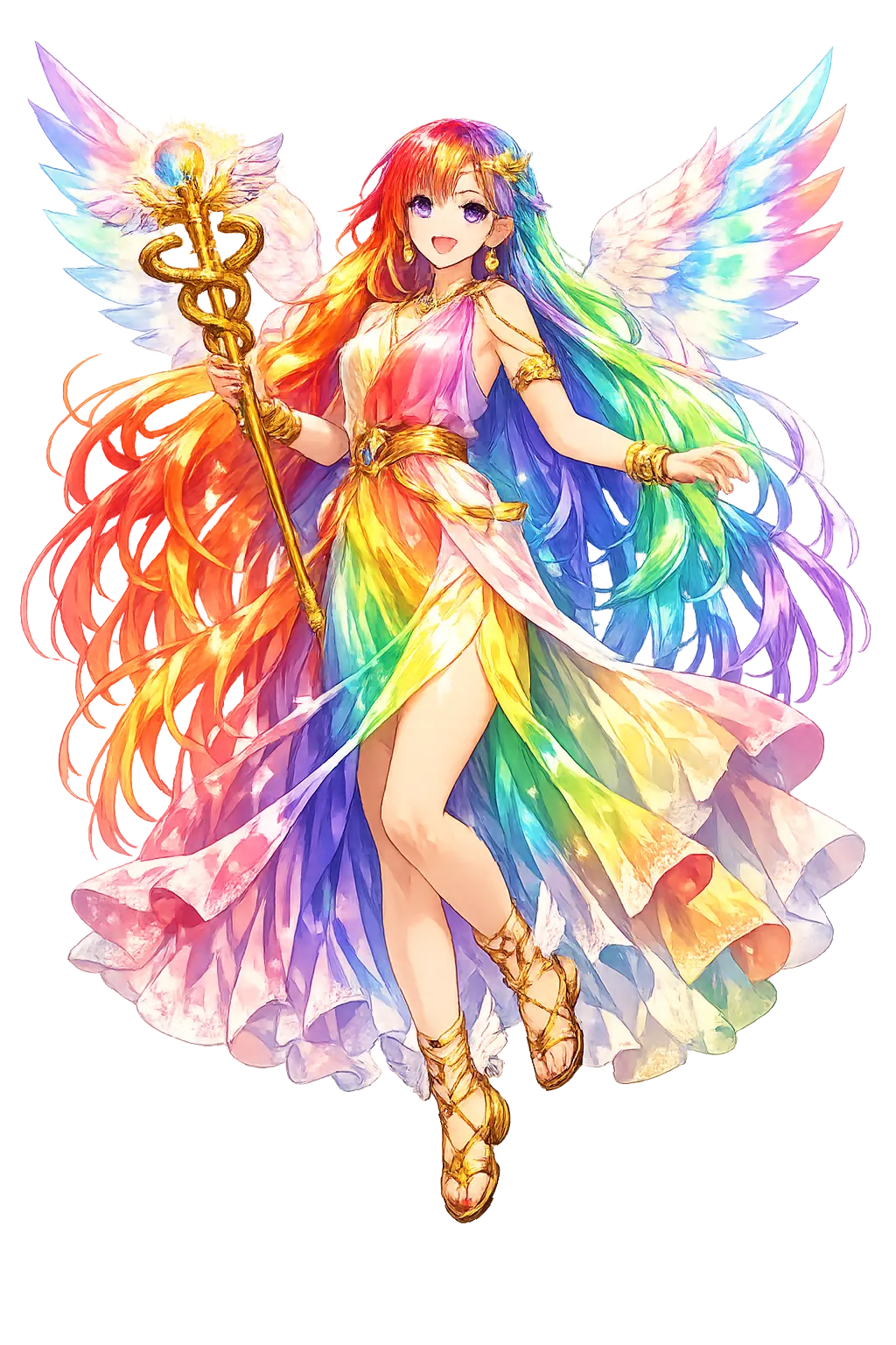 Íris — Rainbow, Messenger