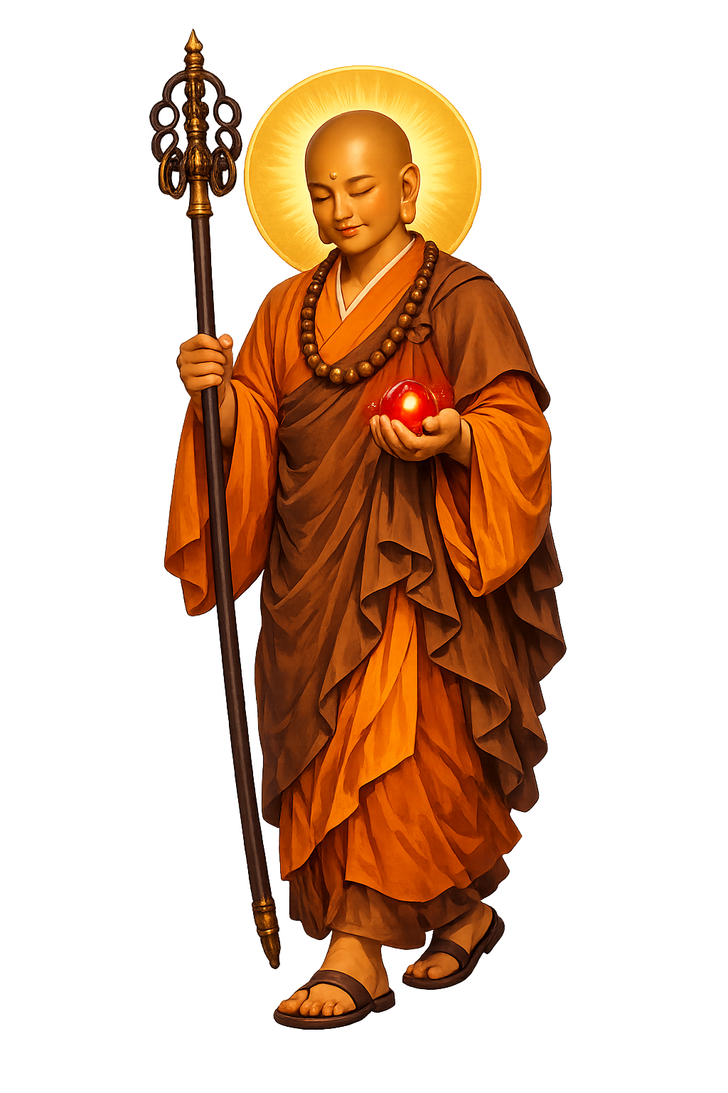 Kṣitigarbha — Earth Womb, Savior of Hell Beings