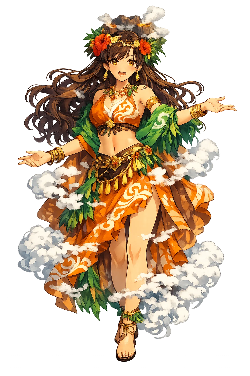 Kyūshū — South, Volcanoes, Origins