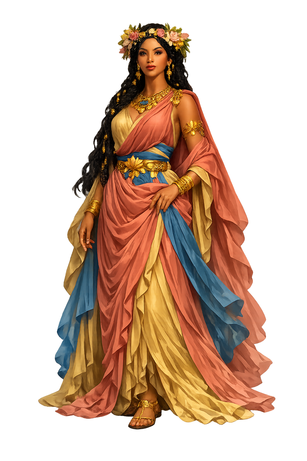 Libyē — Personified Continent of Africa