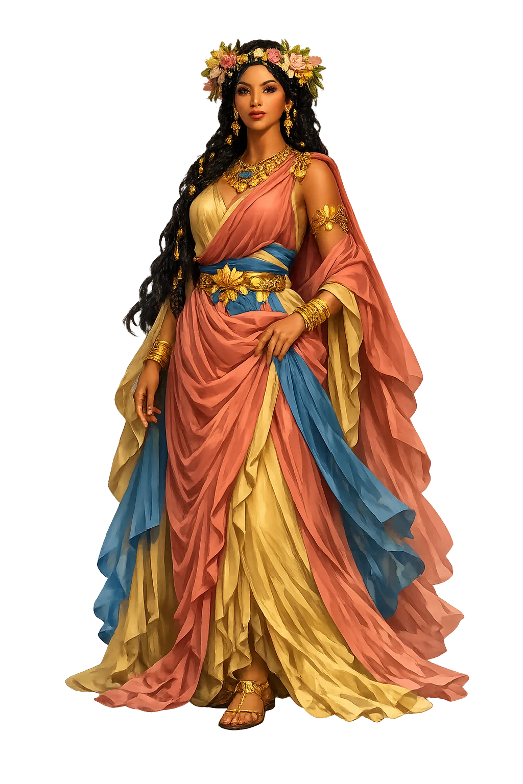Libyē — Personified Continent of Africa