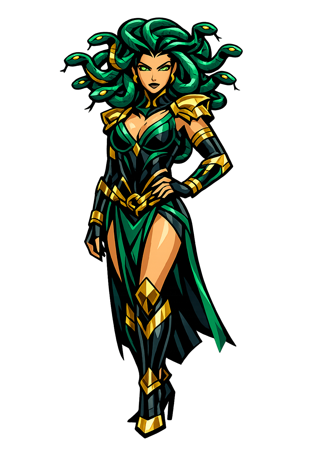 Médousa — Gorgon, Guardian