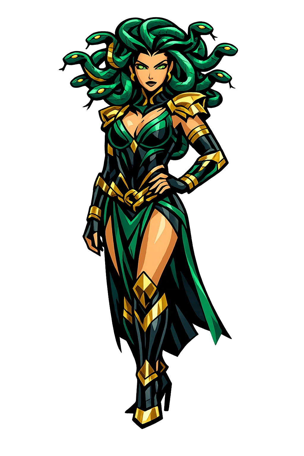 Médousa mascot