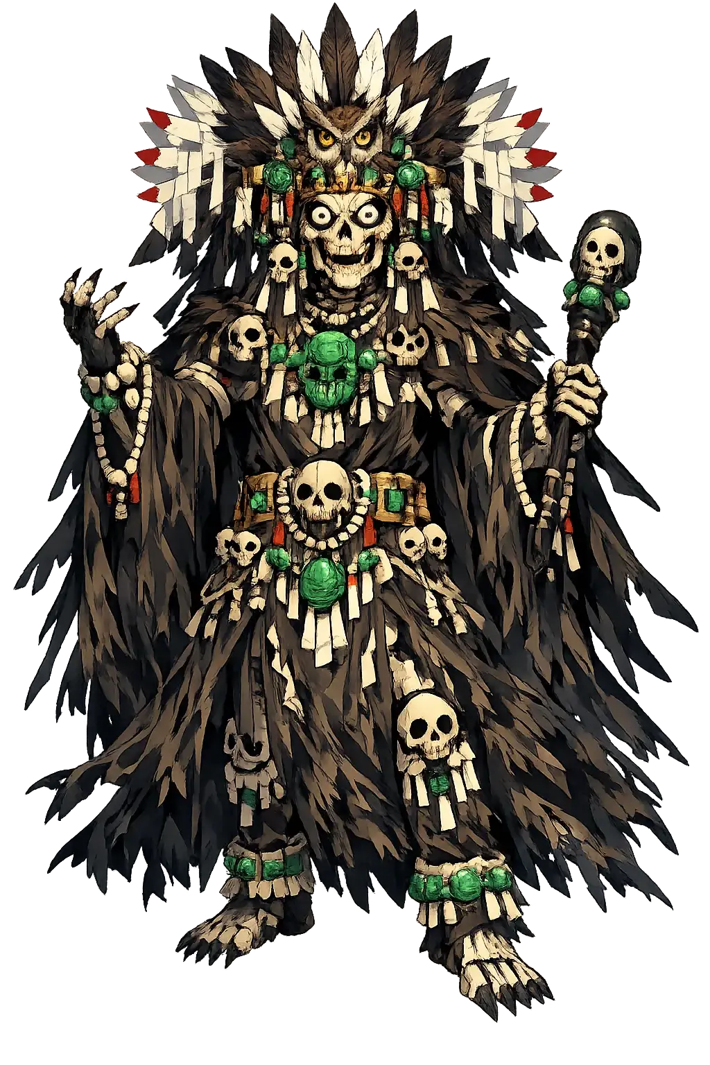 Mictlāntēcutli — Lord of Mictlān, Death, Underworld
