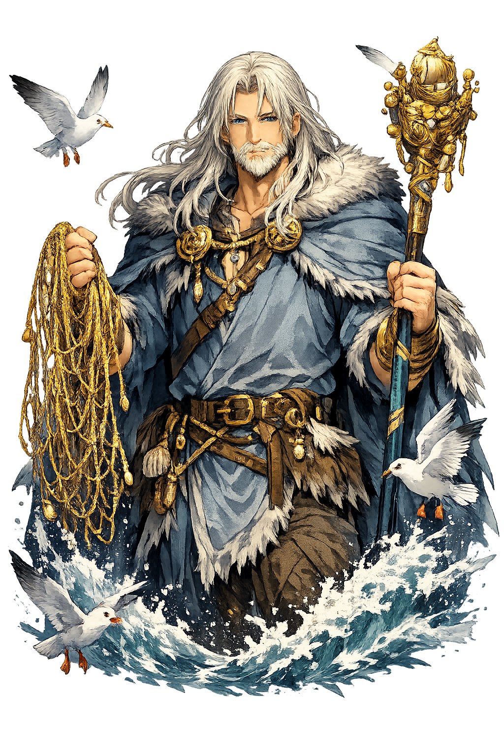 Njǫrðr — Sea, Wind, Fishing, Wealth