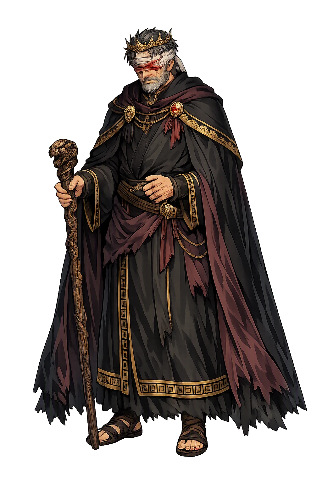 Oidípous — Fate, Riddles, Thebes