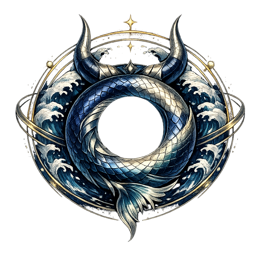 Ōkeanós logomark