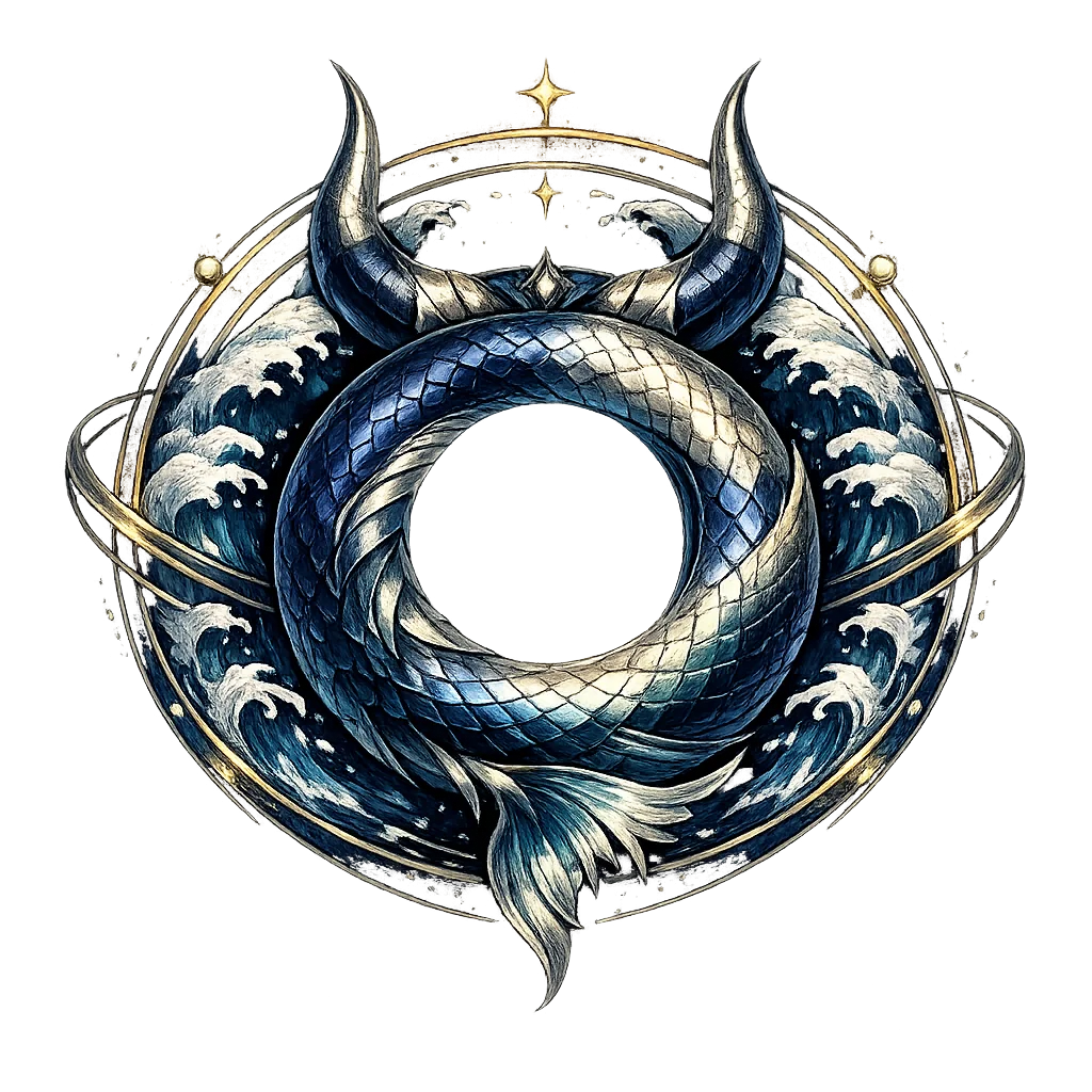Ōkeanós logomark