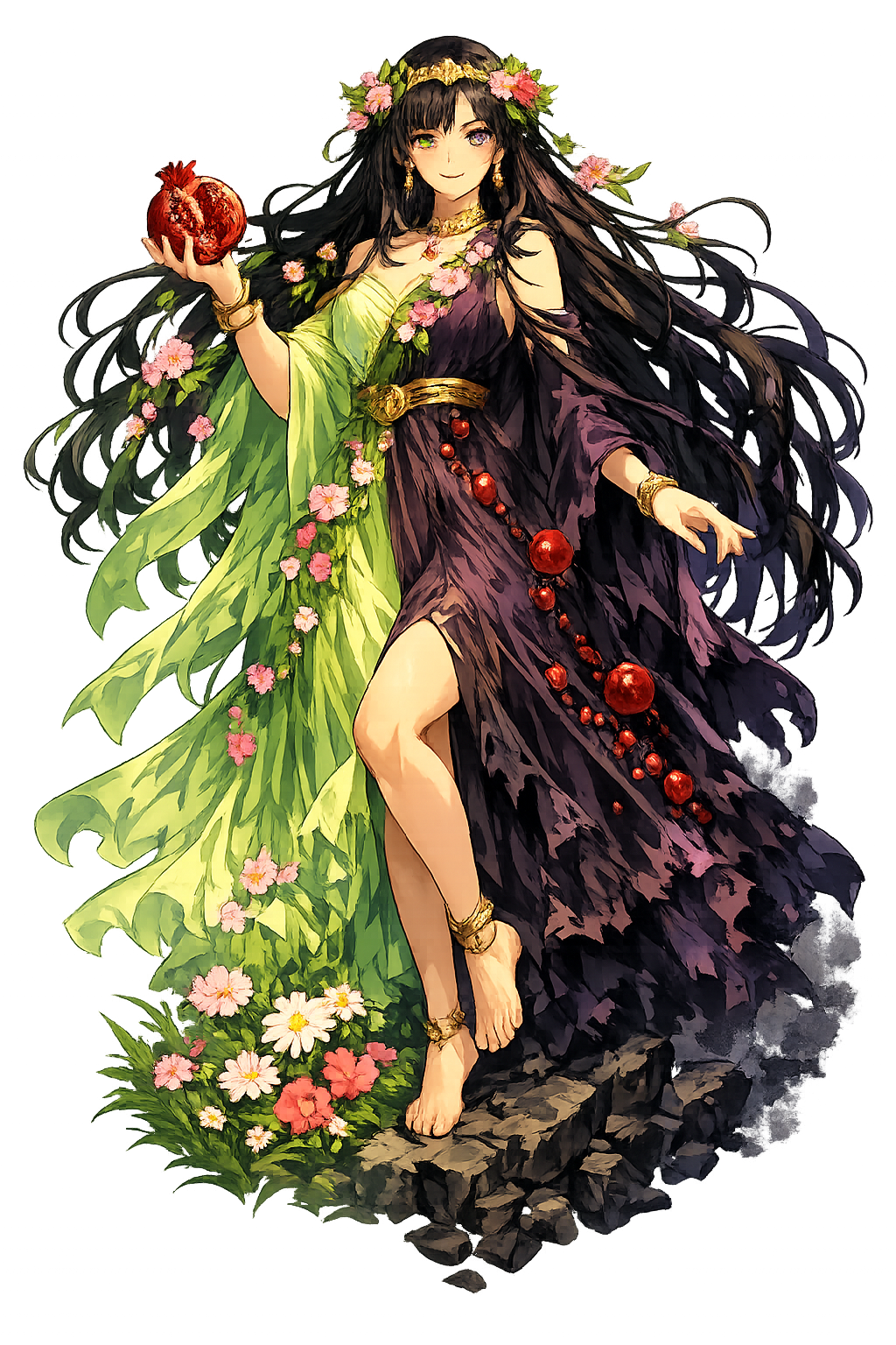 Persephonē — Spring, Underworld, Vegetation