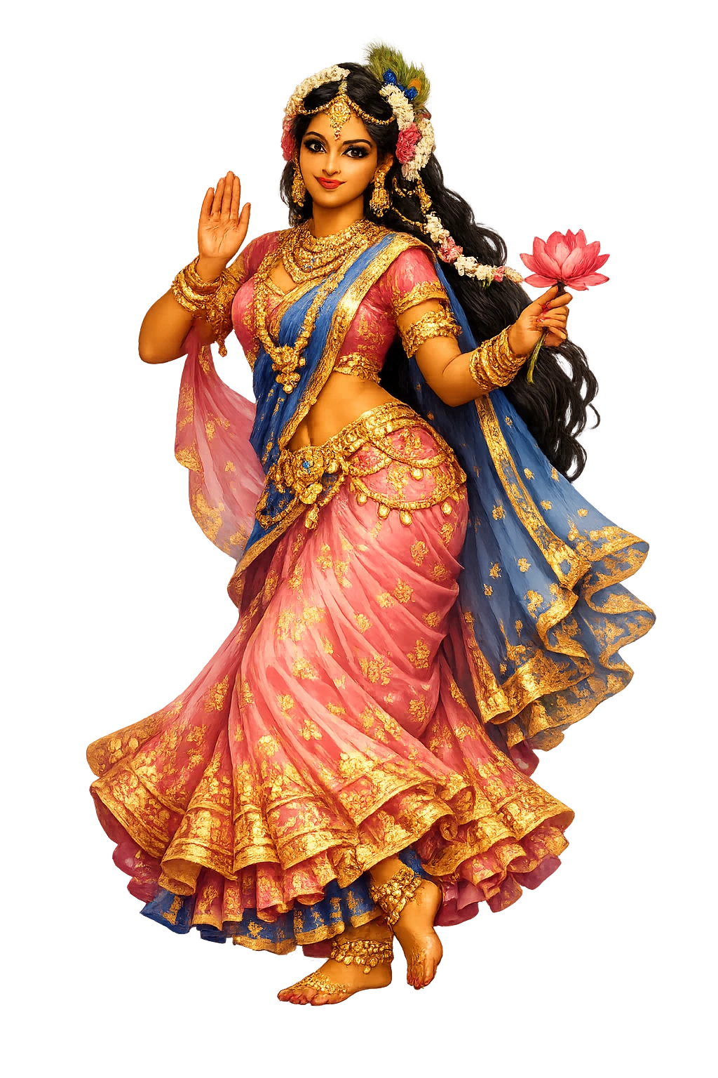 Rādhā — Divine Love, Consort of Krishna