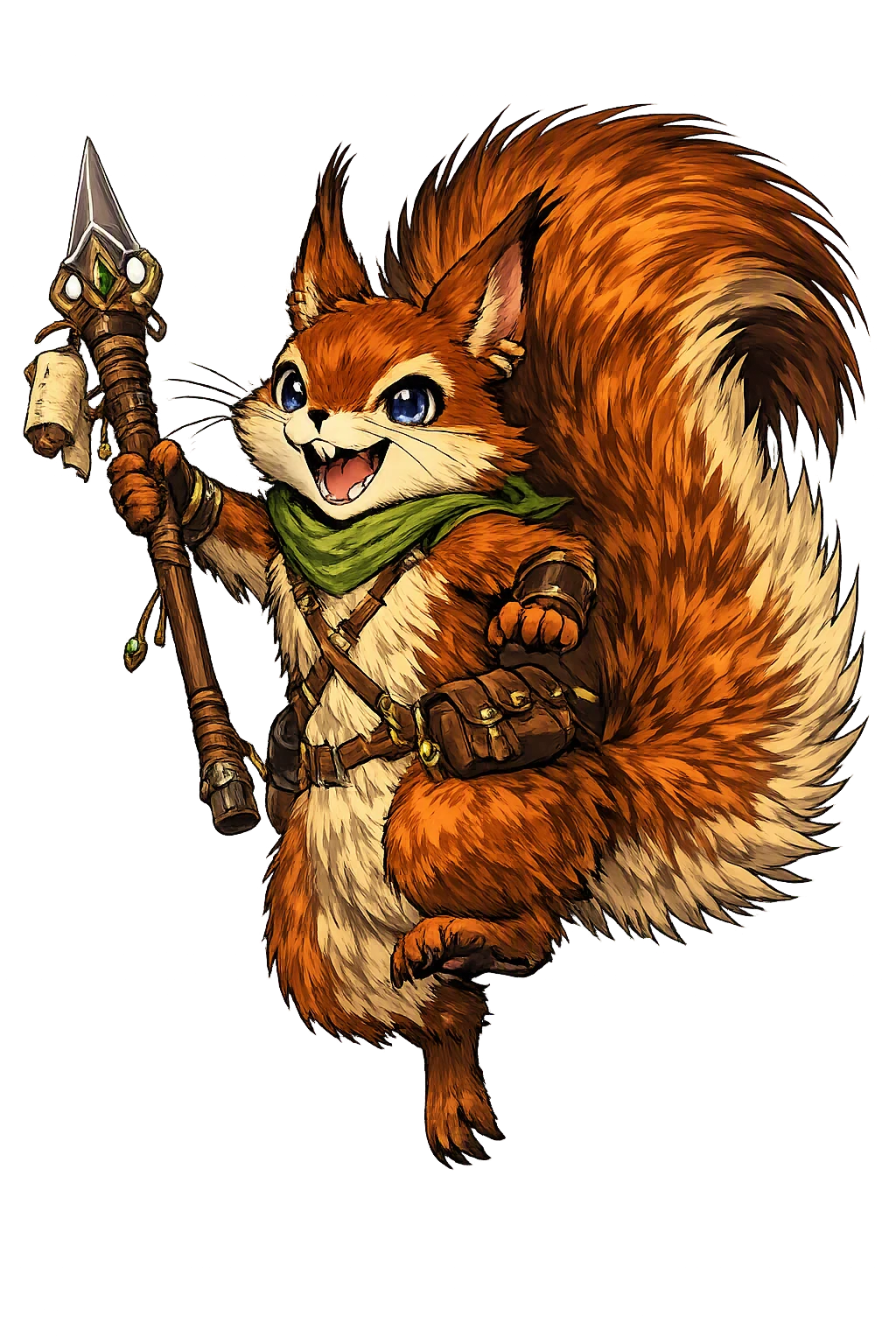 Ratatoskr — Squirrel of Yggdrasil