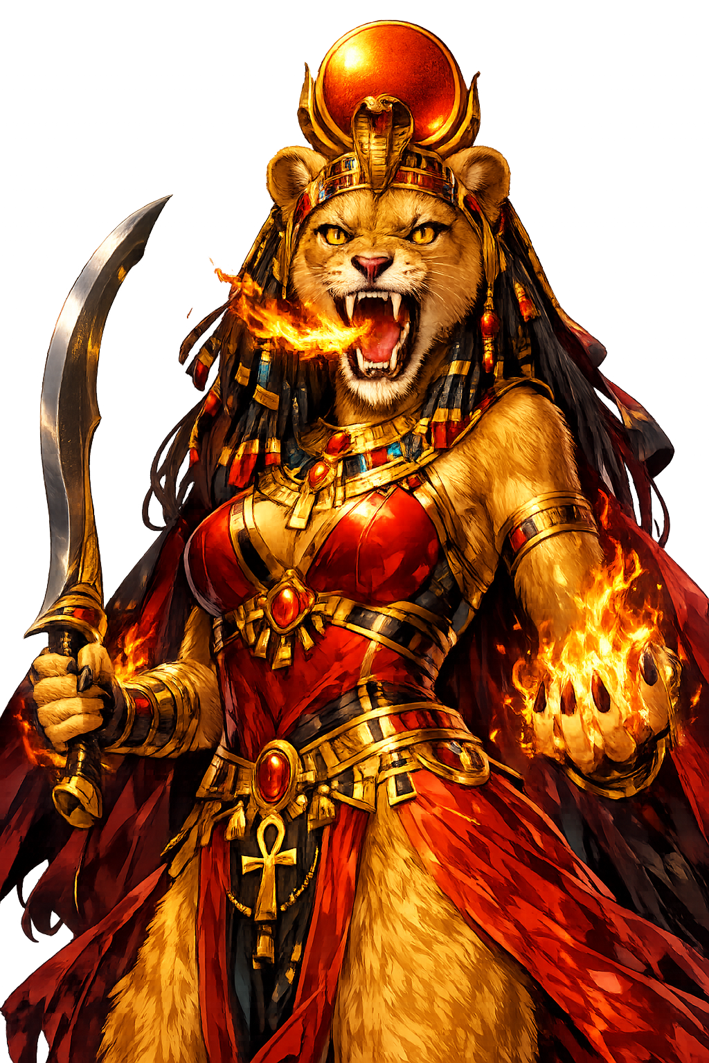Sḫmt mascot