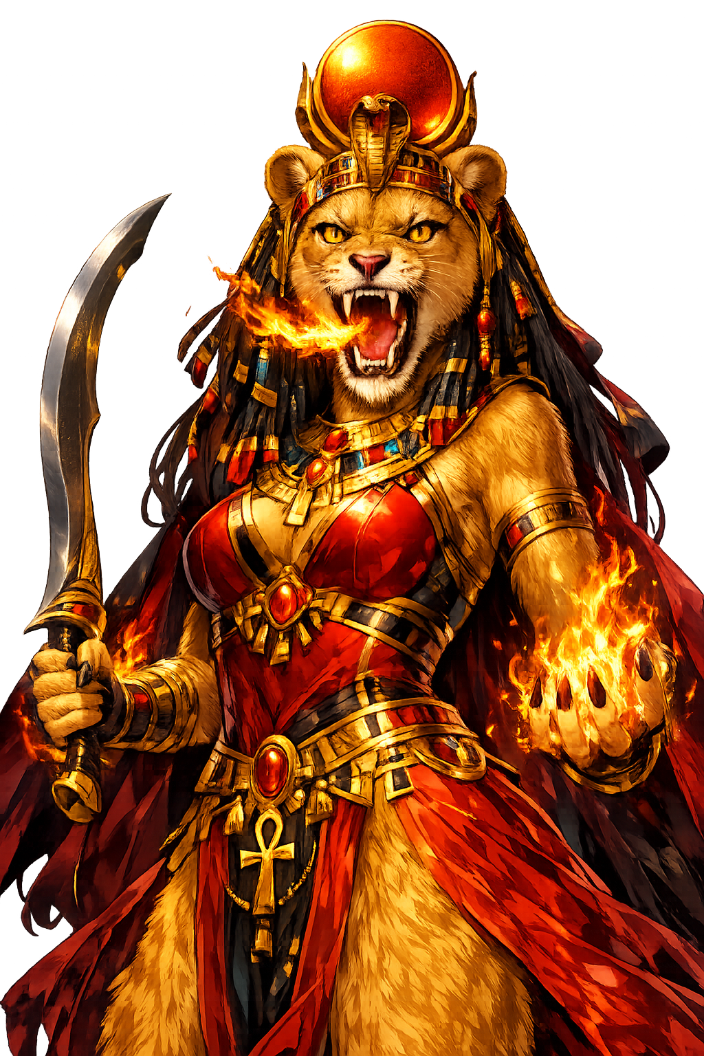 Sḫmt — War, Vengeance, Healing