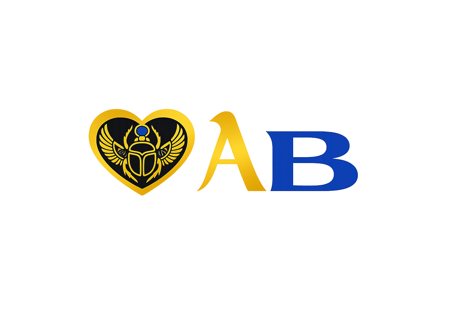 Ꜣb wordmark