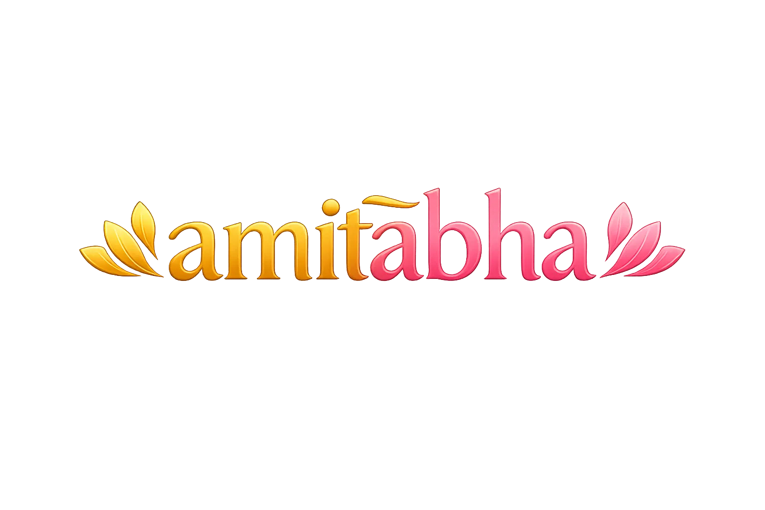 Amitābha wordmark