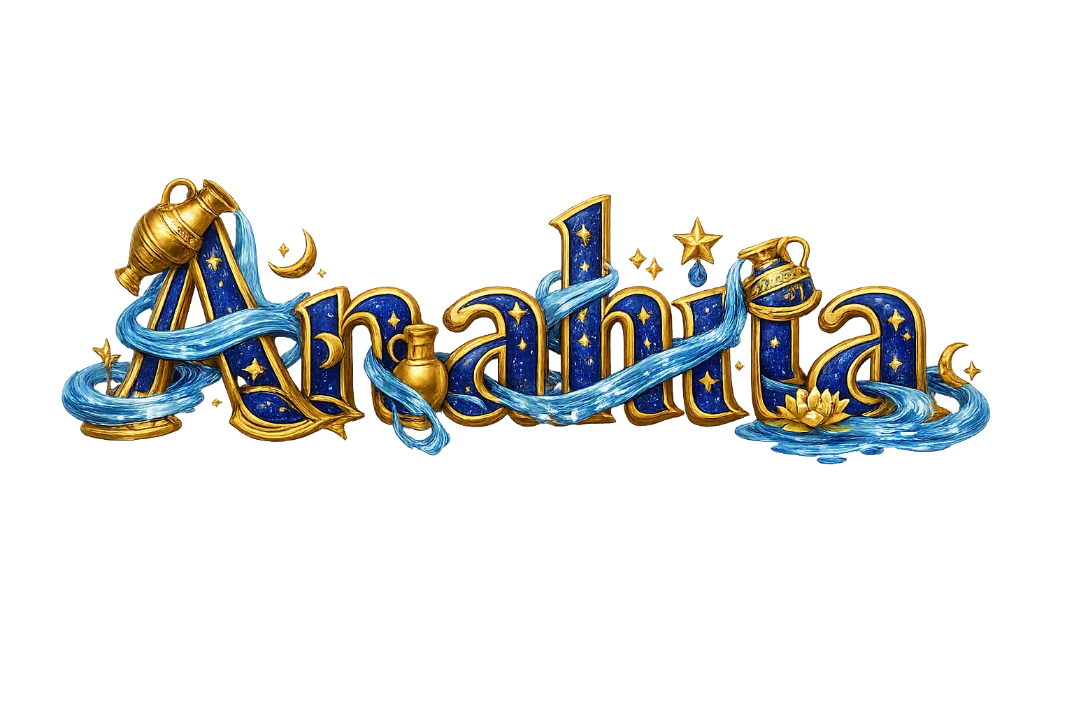 Anāhitā wordmark