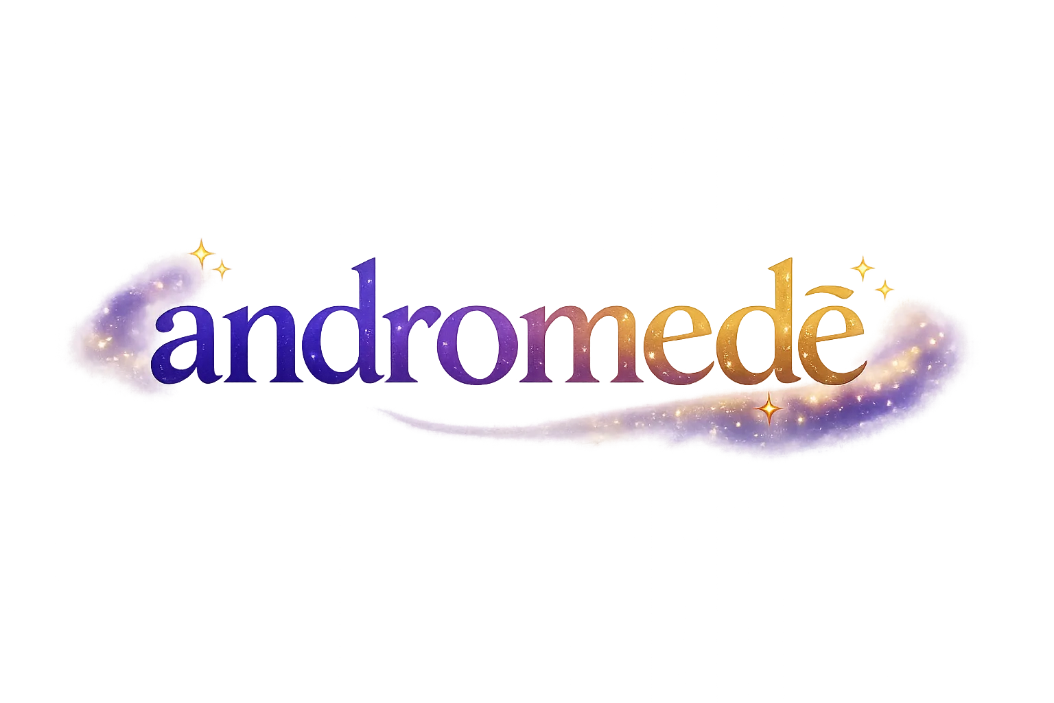 Andromedē wordmark