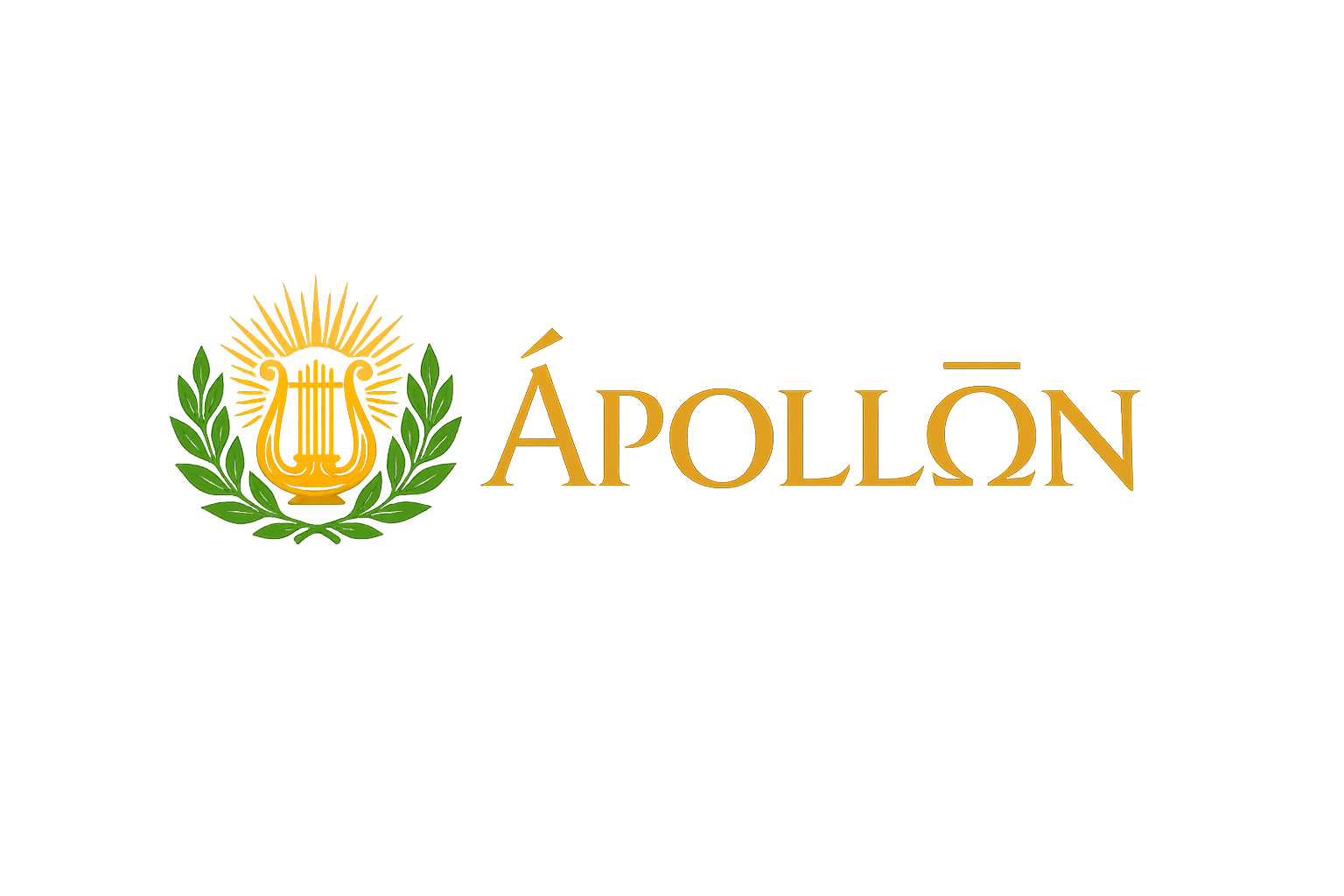Apóllōn wordmark