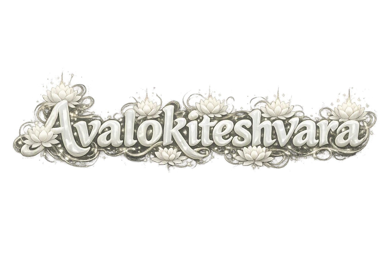 Avalokiteśvara wordmark