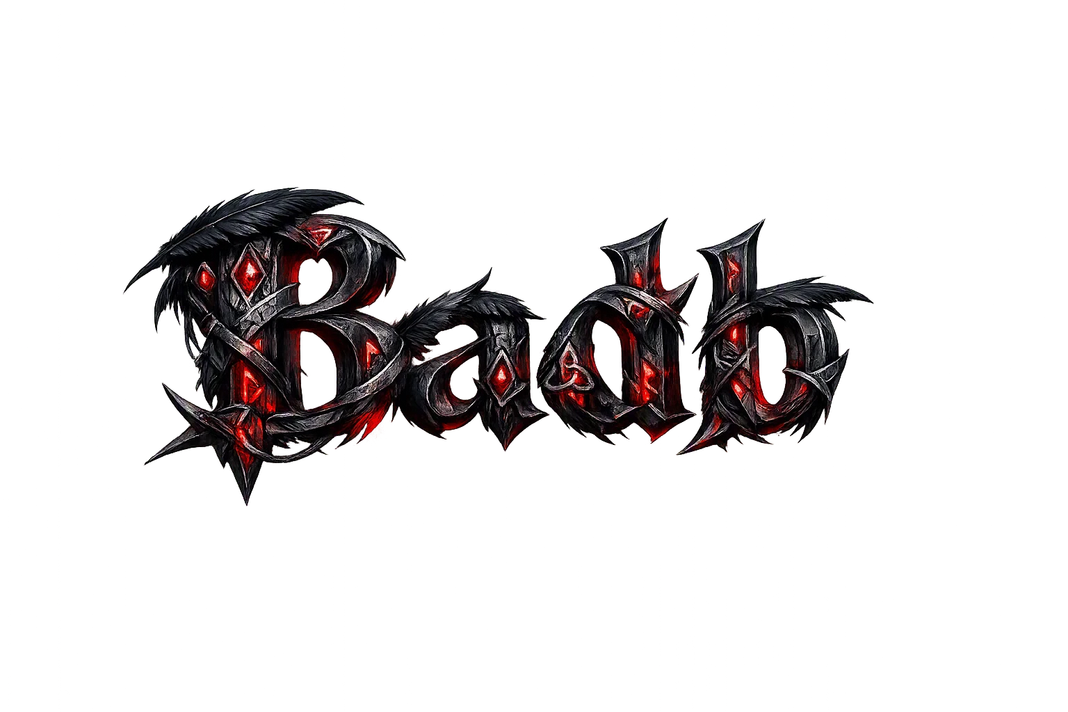 Badb wordmark