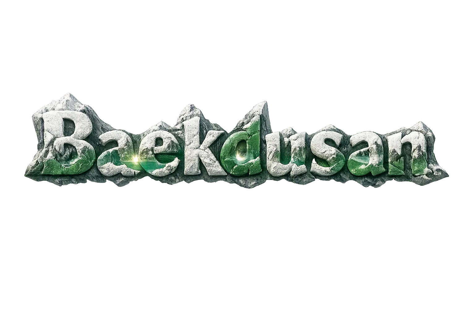 Baekdusan wordmark