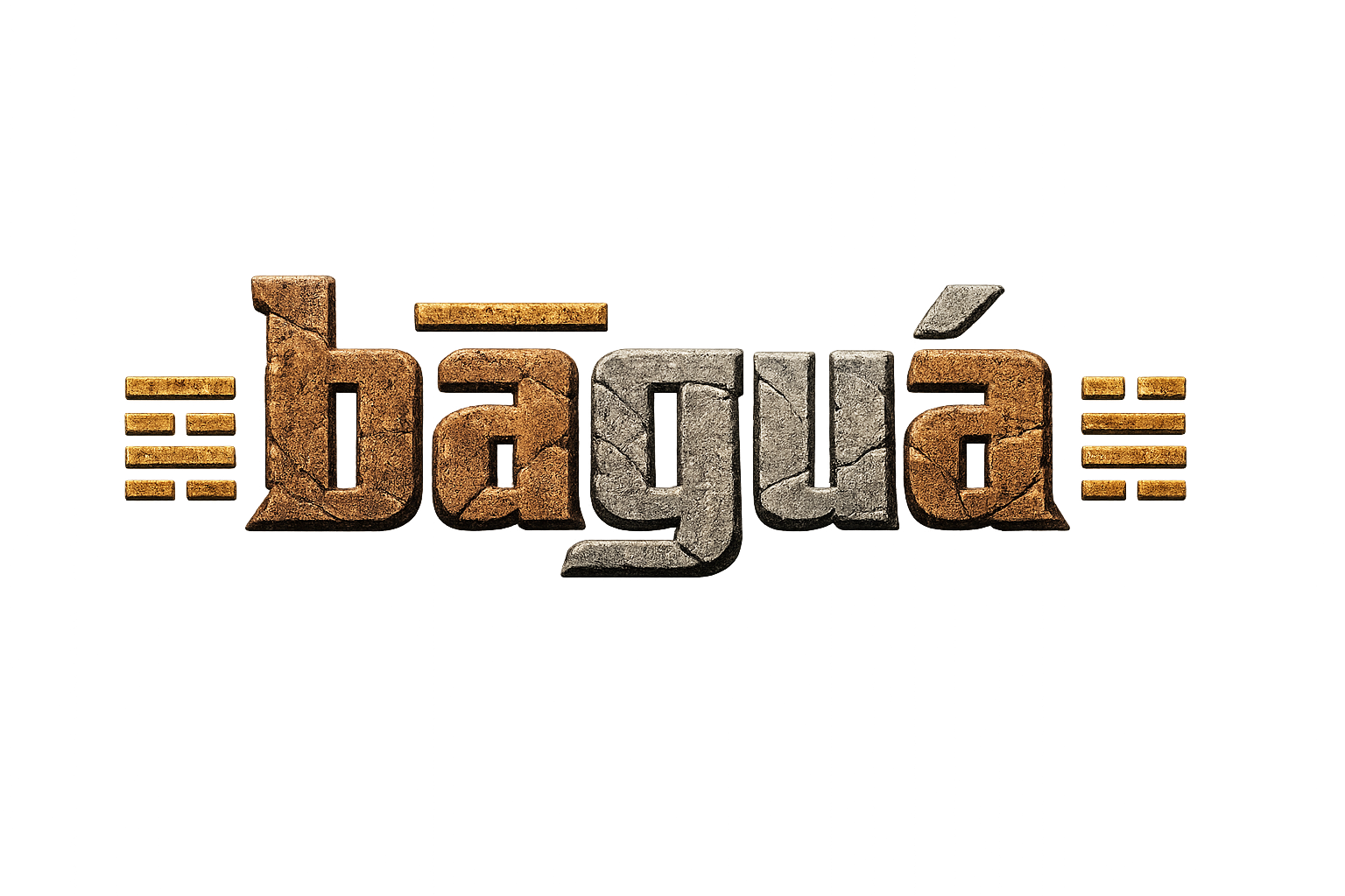 Bāguà wordmark
