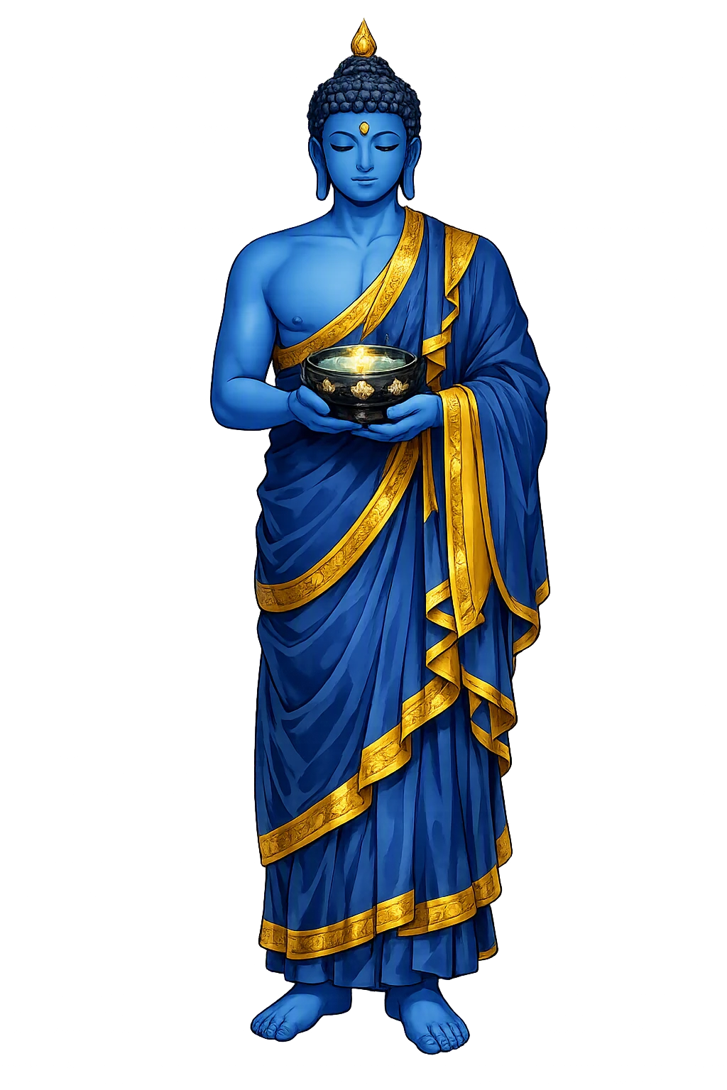 Bhaiṣajyaguru Mascot Canvas