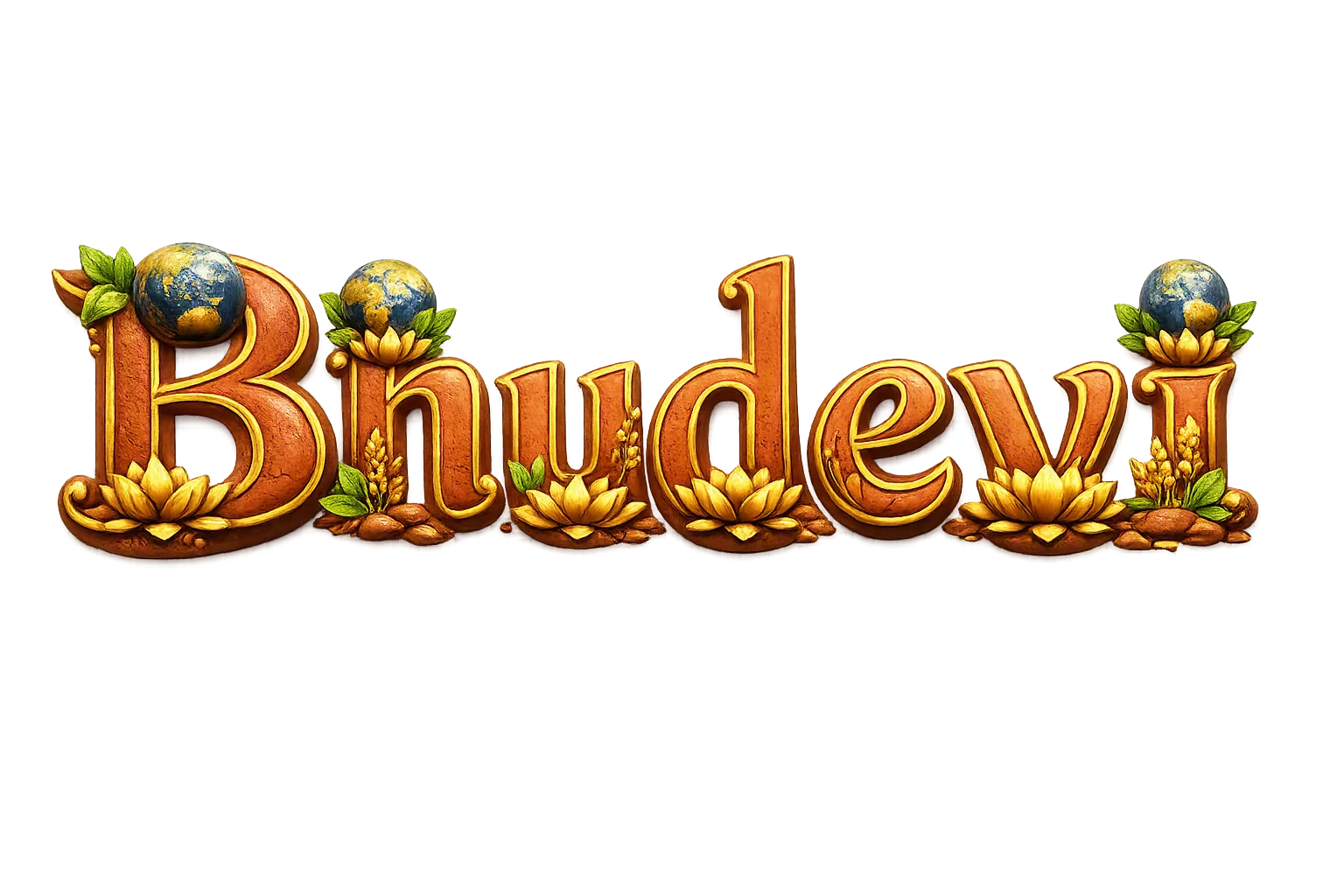 Bhūdevī wordmark