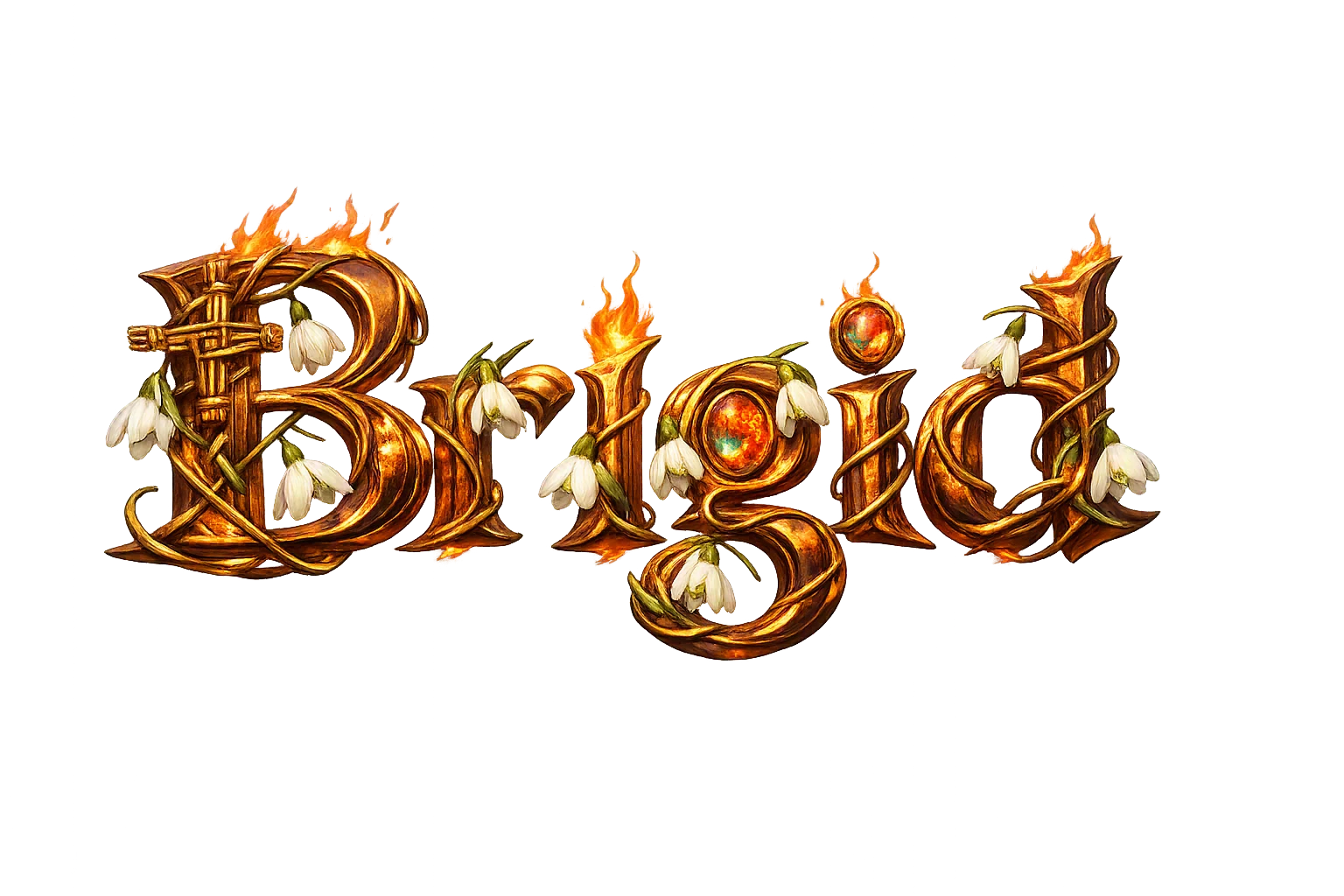 Brigid wordmark
