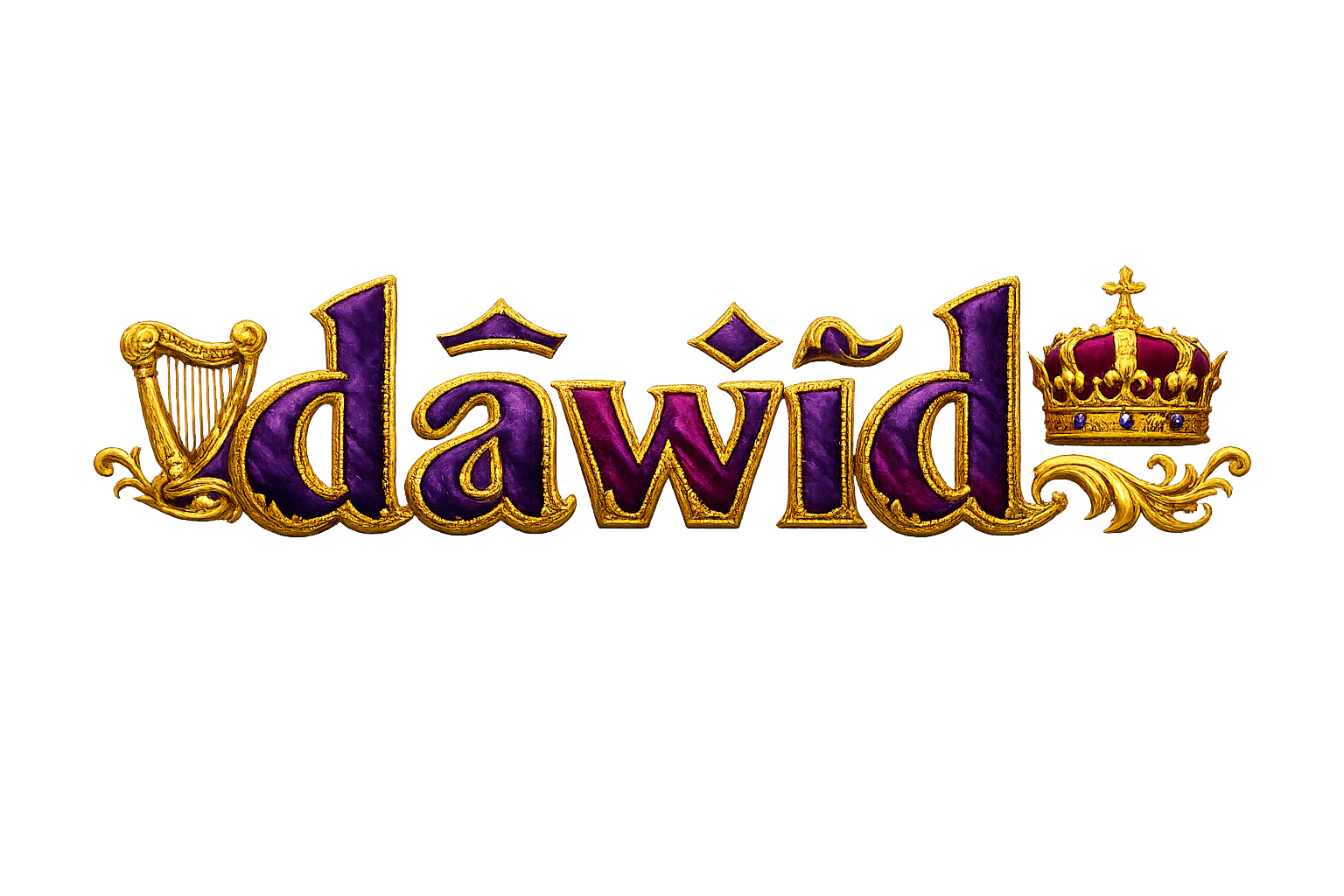 Dāwîḏ wordmark