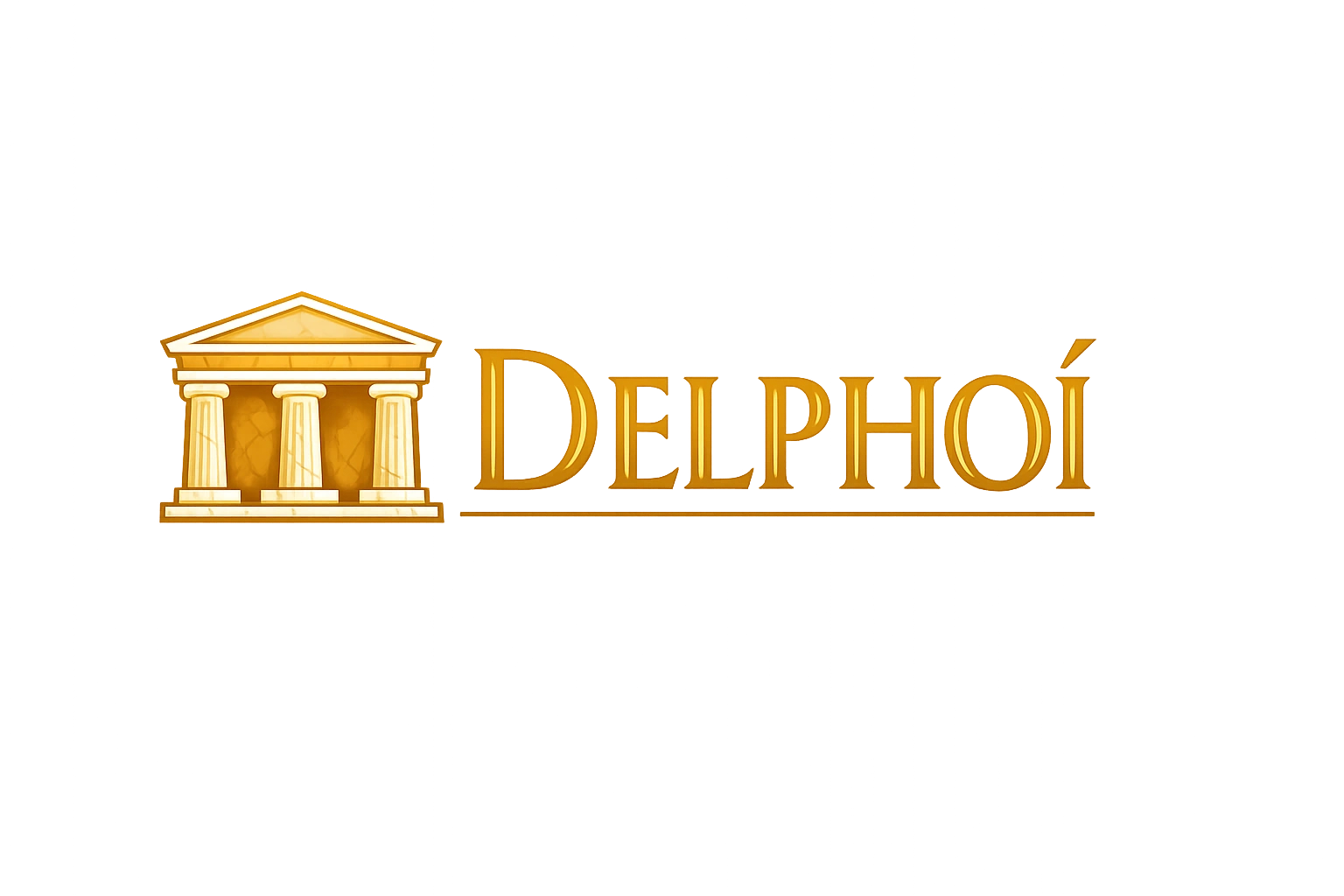 Delphoí wordmark
