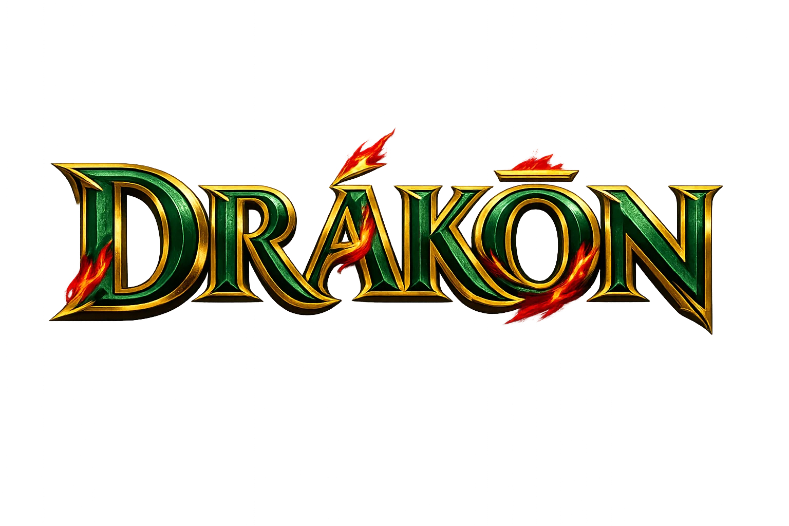 Drákōn wordmark