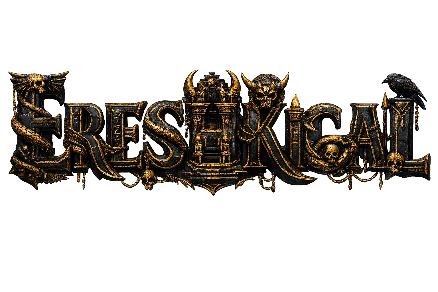 Ereškigal wordmark