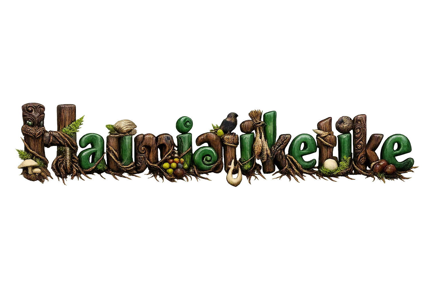 Haumiatiketike wordmark